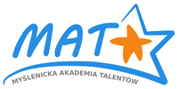 Logotyp Myślenickiej Akademii Talentów.