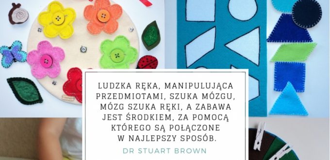 Filcowe zabawki