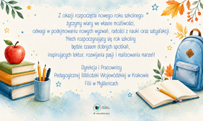 Nowy rok szkolny – życzenia